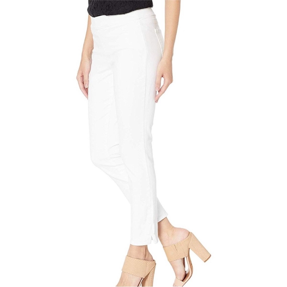 NYDJ‎ Pull On Skinny White Jeans Women’s Size 14 NWT